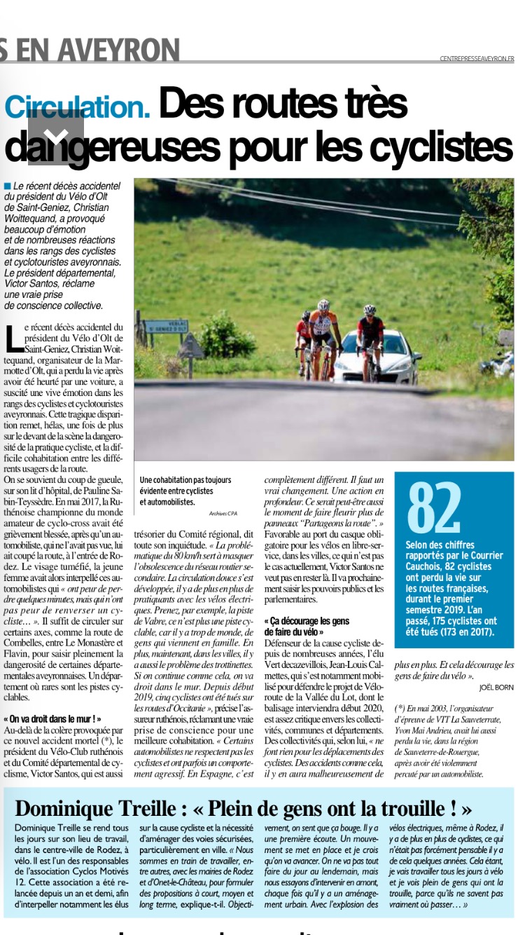 article centre presse 21 aout 2019