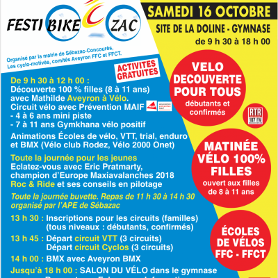 Programme fete velo